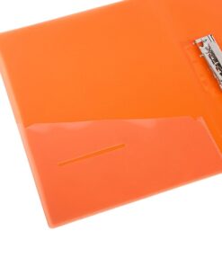 Filexec 6192, Clamp Binder, Frosted, Set of 6, 6 Assorted Colors Blueberry, Strawberry, Grape, Lime, Lemon, Tangerine (50028-6192) 1 Pack 17 51v3Ftop7L