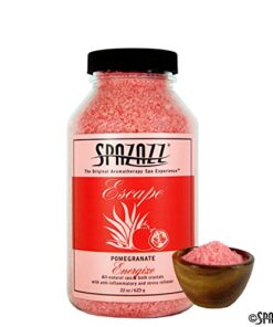 Spazazz SPZ-261 Escape Aromatherapy Crystals Container, 22-Ounce, Pomegranate Energize 1 6 51v5hm4FceL