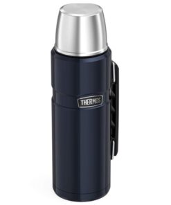 Alternative view of THERMOS Stainless King Vacuum-Insulated Beverage Bottle, 40 Ounce, Blue