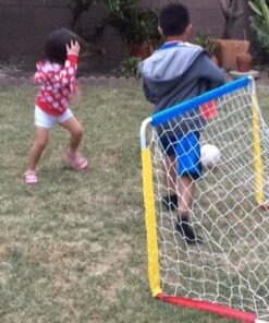 Little Tikes Easy Score Soccer Set Game Outdoor Toys for Backyard Fun Summer Play - Goal with Net, Ball, and Pump Included - Lawn Activities for Kids, Toddlers, Boys Girls Ages 2+ 22 51vGEaC uJL