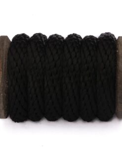 Ravenox Solid Braid Utility Rope | Made in the USA | All Purpose Solid Braid MFP Derby Cord for Crafts, Sports, Landscaping, Horse Tack, Pets & Décor | Dozens of Colors & Diameters of Rope by the Foot 3/8 Inch x 1000 Feet Black 17 51vGbZSXsIL