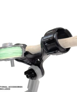YakAttack Omega Fishing Rod Holder with Track Mounted LockNLoad Mounting System, Pro and Standard Edition - Multiple Colors | Kayak Fishing Accessories Without Mount Track 24 51vRxO9OsGL