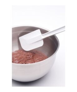 Alternative view of Rubbermaid Commercial Products Cold Temperature Scraper Spatula, White, 9.5 Inch, Clean-Rest Design (FG1901000000) 1 Count (Pack of 1)