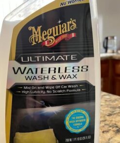 Meguiar's Ultimate Waterless Wash & Wax - Scratch-Free Waterless Car Wash That Makes Car Detailing Quick and Easy - 26 Oz 26 Fl Oz (Pack of 1) 56 51vTCXzSo6L 1