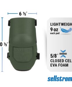 Sellstrom Ultra Flex III KneePro Knee Pads for Construction, Gardening, Flooring - Pro Protection & Comfort for Men & Women (Multiple Colors),Green Green Knee Pad 15 51veKqGf3ZL