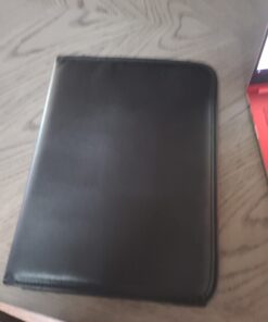 Samsill Professional Padfolio, Business Portfolio, Black, Includes 8.5 x 11 Writing Pad Full Size - 8.5x11 1 Pack 59 51vergcn8DL