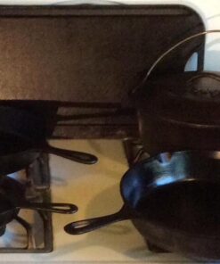 Lodge 10 Inch Cast Iron Chef Skillet. Pre-Seasoned Cast Iron Pan with Sloped Edges for Sautes and Stir Fry. 10" 34 51viYdsB9tL