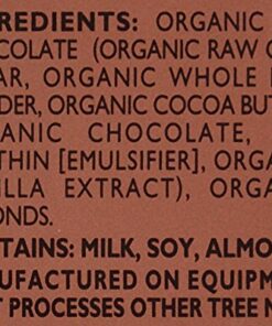 Green & Black's Organic Milk Chocolate with Almonds, 37% Cacao, 3.5 Ounce Bars (Pack of 10) 3.5 Ounce (Pack of 10) 11 51vj3Gi9LPL