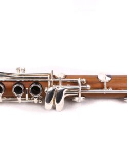 Yinfente Intermediate B-Flat Clarinet Rosewood wood Body Silver Plate Bb Key 17 key Case + Reeds + Pads 17 51vlI87jCjL