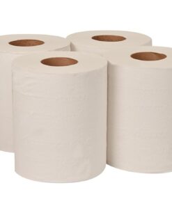 Tork 130251A Paper Wiper, Centerfeed, 2-Ply, 9.00" Width x 419' Length, White (Case of 4 Rolls, 325 per Roll, 1,300 Wipers per Case) For use with Tork 659020 or 653028 Tork M2 - Centerfeed Hand Towel 12 51vnoXtuoVL