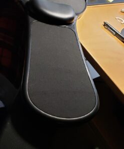 Premium Adjustable Computer Wrist Rest Armrest - Desk and Chair Dual Purpose Attachable Home&Office Computer Arm Support - Ergonomically Designed Mouse Pad Arm-stand Desk Extender (Black) 31 51vrDFQzuML 2