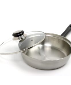 Norpro 8.5 Inch Skillet Set with Removable 4 Egg Poacher, 8 IN, as shown 6 51vsgtWrRnL