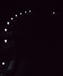 GardenBliss Best Solar Lights for Outdoor Pathway, 10 Brightest Light Set for Walkway, Patio, Path, Lawn, Garden, Yard Decor, Double Waterproof Seal, Large Led Landscape Outside Post Lighting Lamps Pack of 10 - White Light 40 51vuJ0kDPL