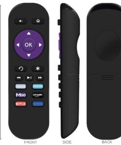 Gvirtue Lost Remote Control Replacement Compatible with Roku 1, Roku 2, Roku 3, Roku 4, (HD, LT, XS, XD), Roku Express. Do NOT Support Roku Stick, Roku Premiere, Roku Ultra, Roku TV or Roku Game 27 51vunyJkJeL