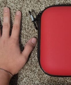 I GO 85 Pieces Hard Shell Mini Compact First Aid Kit, Small Personal Emergency Survival Kit for Travel Hiking Camping Backpacking Hunting Marine Car Red 38 51vxjivpqML