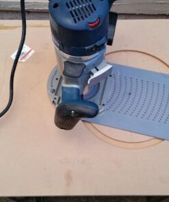 BOSCH 1617EVSPK Wood 12 Amp Router Tool Combo Kit - 2.25 Horsepower Plunge Router & Fixed Base with a Variable Speed 47 51w0wxLdrLL