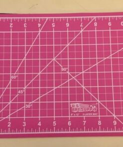 US Art Supply 9" x 12" Pink/Blue Professional Self Healing 5-Ply Double Sided Durable Non-Slip Cutting Mat Great for Scrapbooking, Quilting, Sewing and all Arts & Crafts Projects 1 36 51w1WyszZ2L