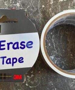 Scotch Dry Erase Tape, 1.88" x 5 Yards, 1 Roll, White (1905R-DE-WHT) 1 pack 25 51w7W0ZJwvL