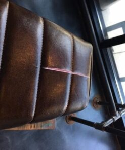 MastaPlasta Self-Adhesive Premium Leather Repair Patch - Dark Brown 8" x 4" (20 x 10 cm). Instant Upholstery-Quality Patch for Furniture, Car Interiors, Bags, Jackets Vinyl & More 8in x 4in B Dark Brown Leather 45 51wCcB5B3kL