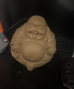 Top Collection Mini Happy Buddha Laughing Statue - Hand Painted Essence of Joy Big Belly Buddha in Sandstone Finish - 3.25Inch Collectible East Asian New Age Lucky Buddha Figurine 20 51wFIrJmOuL