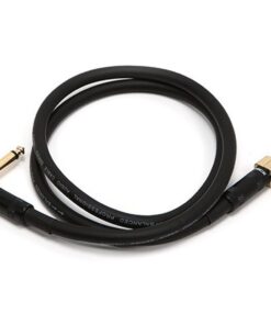 Monoprice1/4-Inch TS Right Angle Male to 1/4-Inch TS Right Angle Male Cable - 3 Feet - 16AWG, Gold Plated - Premier Series Audio Cable Cord 3ft 4 51wHyi8ntfL