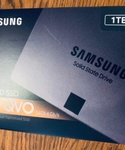 SAMSUNG 860 QVO 1TB Solid State Drive (MZ-76Q1T0B/AM) V-NAND, SATA 6Gb/s, Quality and Value Optimized SSD Single 62 51wIQ1voBSL