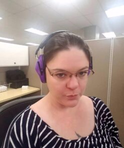 Pro For Sho 34dB Shooting Ear Protection - Special Designed Ear Muffs Lighter Weight & Maximum Hearing Protection Standard Purple 33 51wSBJwF6kL