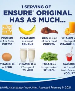 Ensure Original Nutrition Shake, Butter Pecan, 8 Fl Oz (Pack of 6) 8 Fl Oz (Pack of 6) 14 51wWC jIB3L