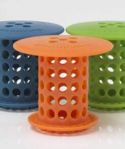 TubShroom Tub Hair Catcher Protector, Fits 1.5" - 1.75" Drain, Orange 30 51wXHnowFkL