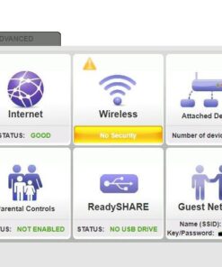 NETGEAR Nighthawk Smart Wi-Fi Router, R6700 - AC1750 Wireless Speed Up to 1750 Mbps | Up to 1500 Sq Ft Coverage & 25 Devices | 4 x 1G Ethernet and 1 x 3.0 USB Ports | Armor Security AC WiFi Router 32 51wXYawMFL