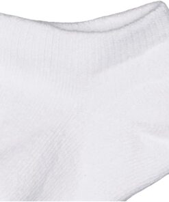 Jefferies Socks, Llc Unisex-baby Newborn 6 Pack Seamless Sport Half Cushion Low Cut Socks 0-3 Months White 5 51wcKt8AKFL
