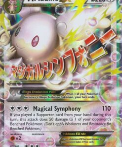 Pokemon - Mega-Audino-EX (85/124) - XY Fates Collide - Holo