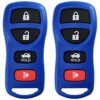 KeylessOption Keyless Entry Remote Control Car Key Fob Replacement for KBRASTU15-Blue (Pack of 2) Blue 33 51wf2Dfqm4L