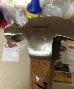 Father's Day Gift Thank You for Helping Me Build My Life DIY Gift Engraved Wood Handle Steel Hammer 21 51wfyK71LnL