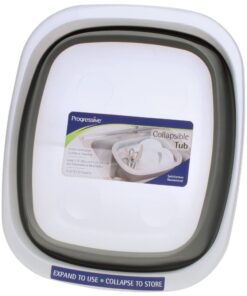 Progressive International Prepworks Collapsible Portable Wash Basin Dishpan Dish Tub 34 51wh7MEotpL