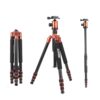 ZOMEI Heavy Duty Camera Tripod Travel Z818 Aluminium Alloy Monopod with 360 Panorama Ball Head Quick Release Plate(Orange) Orange 60 51wn6dH5aLL