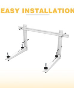 LBG Products Mini Split Wall Mounting Bracket,Air Conditioner Support Bracket for 9000-18000 Btu,Ductless Heat Pumps,HVAC Systems,Compressors,Air Conditioner Units Support up to 350lbs 11 51wnI19zqJL
