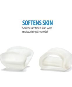 Natracure Advanced Gel Toe Separator (w/Toe Loop) - Spacer, Corrector, Straightener to Cushion and Align Bent, Crooked, Overlapping Toes - Corns, Pinky Tailor Bunions - (1104-M CAT 2PK) - Size: Small Small (Pack of 2) 15 51woD3Ru0LL