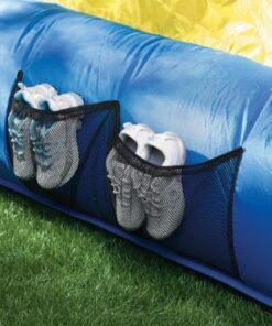 Little Tikes Jump 'n Slide Bouncer with Arched Canopy Overhead Cover, Plus Heavy Duty Blower, Stakes, Repair Patches, and Storage Bag |3-Kid Capacity, Ages 3-8 Years 21 51woNER v4L