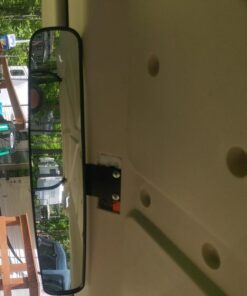 10L0L Golf Cart Rear View Mirror Universal for EZGO Club Car Yamaha, Adjustable Golf Cart Mirror with Extra Wide 270 Degree Panoramic Rearview Mirror-16.5 Inch 22 51wrrtCT8ML