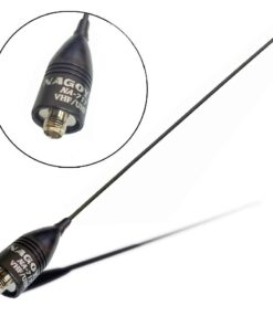 Alternative view of Authentic Genuine Nagoya NA-717 8.5-Inch Super Whip VHF/UHF (144/430Mhz) Antenna SMA-Female for BTECH and BaoFeng Radios NA-717 8" VHF/UHF