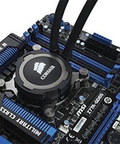 CORSAIR Hydro Series H105 AIO Liquid CPU Cooler, 240mm Thick Radiator, Dual 120mm PWM Fans 27 51x0pmLIIKL