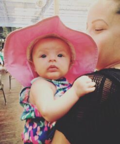 i play. Baby Girls' Brim Hat | All-Day UPF 50+ Sun Protection for Head, Neck, & Eyes 0-6 Months Light Pink 36 51x1yeDWGXL