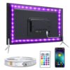Nexlux LED Lights for 58 Inch TV, Backlight 8.2ft USB LED Light Strip Indoor Use APP Controlled with Remote, DIY Colors TV LED for Gaming Lights RGB for 32Inch-58Inch 31 51x1zhcqpnL