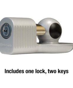 Master Lock Trailer Hitch Lock, Fits 1-7/8 in., 2 in., and Most 2-5/16 in. Trailer Couplers, Weather Resistant Automotive Hitch Lock with Keys, 377KA 24 51x4tw0LtQL