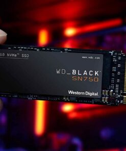 Western Digital 1TB SN750 NVMe Internal Gaming SSD Solid State Drive - Gen3 PCIe, M.2 2280, 3D NAND, Up to 3,470 MB/s - WDS100T3X0C 34 51x7K3JJkGL