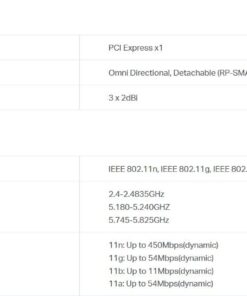 TP-Link TL-WDN4800 N900 Dual Band Wireless PCI Express Adapter with 20 51xBUuPtuZL