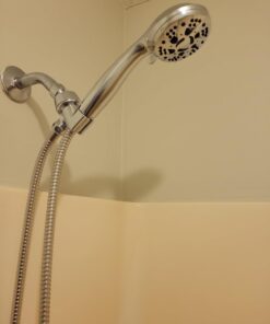 AquaDance High Pressure 6-Setting 3.5" Chrome Face Handheld Shower with Hose for the Ultimate Shower Experience! Officially Independently Tested to Meet Strict US Quality & Performance Standards! 2.5 Gallon Per Minute 24 51xIM 2UTSL 2