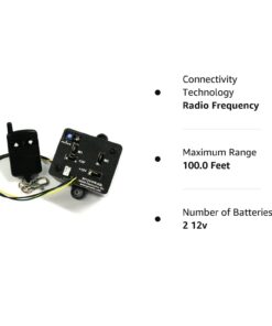 RF Remote Control Reverse Polarity 12VDC Motor Control with Auxiliary Switch Input 3 51xJK1YKDSL