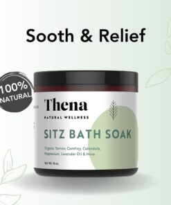 Best Organic Sitz Bath Soak for Postpartum Recovery Care New Mom Essentials & Natural Hemorrhoid Treatment, 100% Natural & Gentle with Pure Epsom & Dead Sea Salts Witch Hazel Lavender Essential Oil Sitz Bath Soak 1Pack 14 51xSJhxaZL